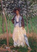 Taking a Walk Claude Monet